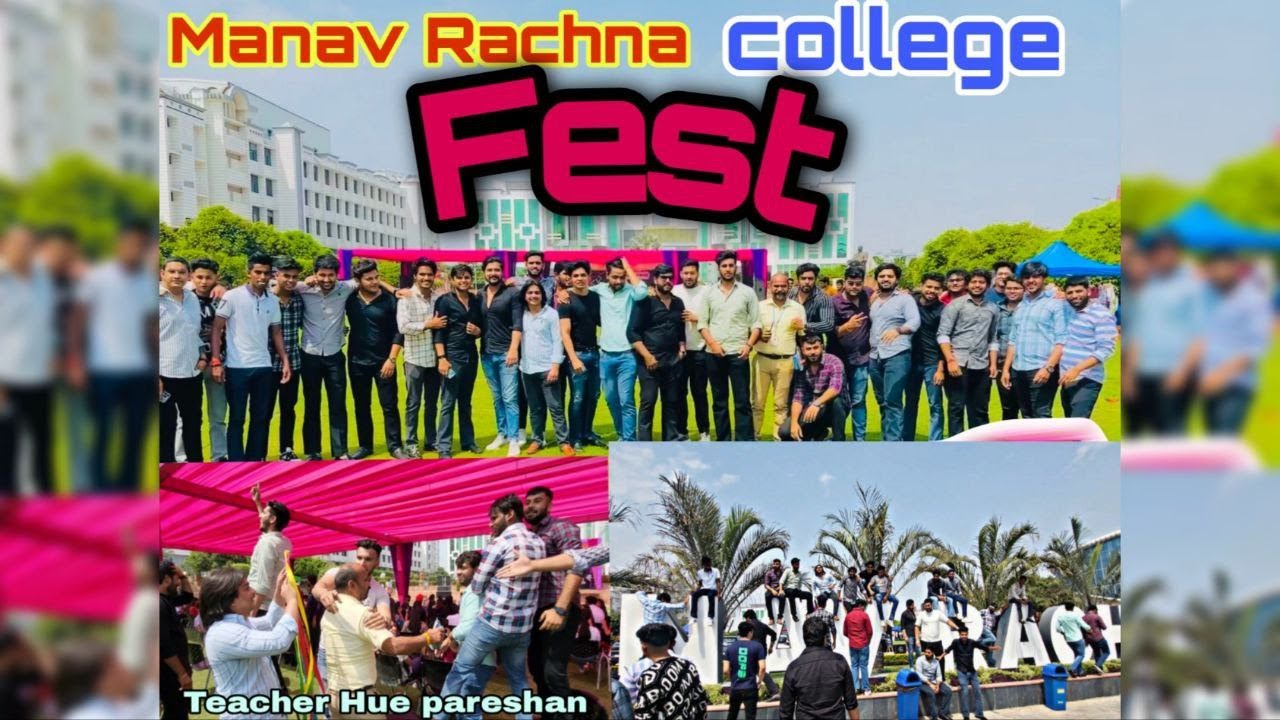 Manav Rachna College Fest 2023 | Teacher hue Pareshan Bccho se😂| मानव रचना कॉलेज
