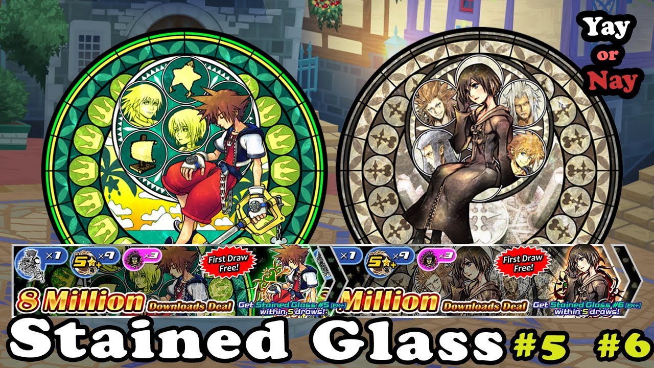KHUX : YAY OR NAY - KH Stained Glass #5 & 6 ~ 04-05-18
