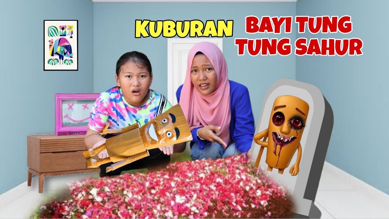 SEREM ! ADA KUBURAN BAYI TUNG TUNG SAHUR DI RUMAHKU | CHIKAKU CHANNEL