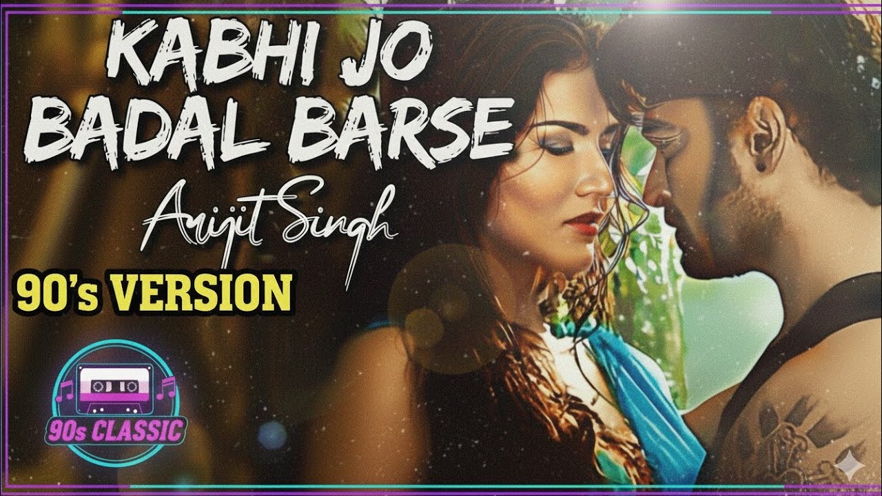kabhi jo badal barse (90's version) Arijit Singh #arijitsingh #90s  