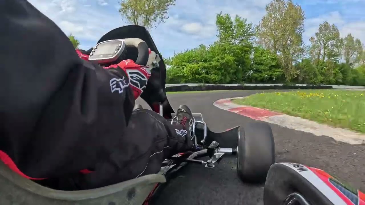 A few practice laps around Llandow Kart Circuit. Used Dunlop SL 1’s. Managed a 49.2.