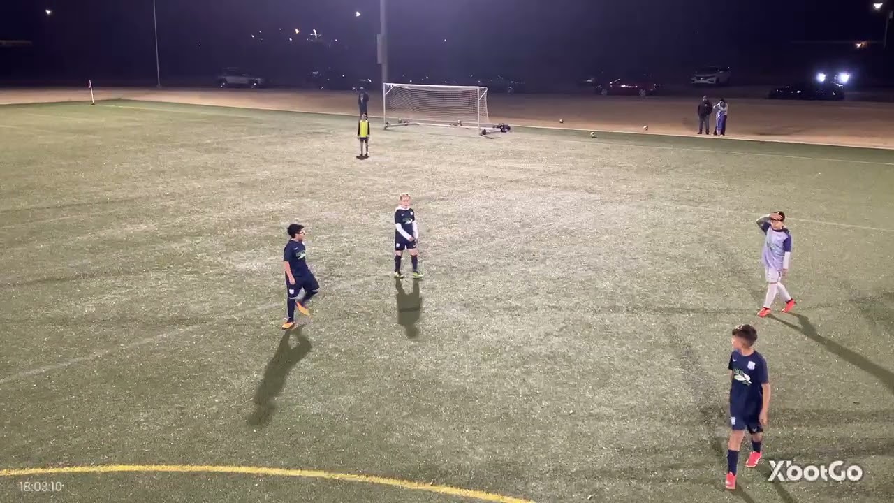 U12 grey vs u11 blue 1st half