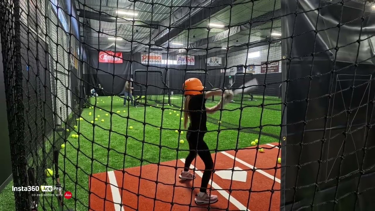 Macie’s batting 