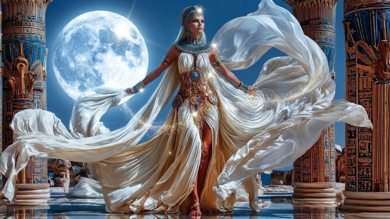 Desert Moon Sanctuary | Ancient Egypt Calm Music & Fantasy Art