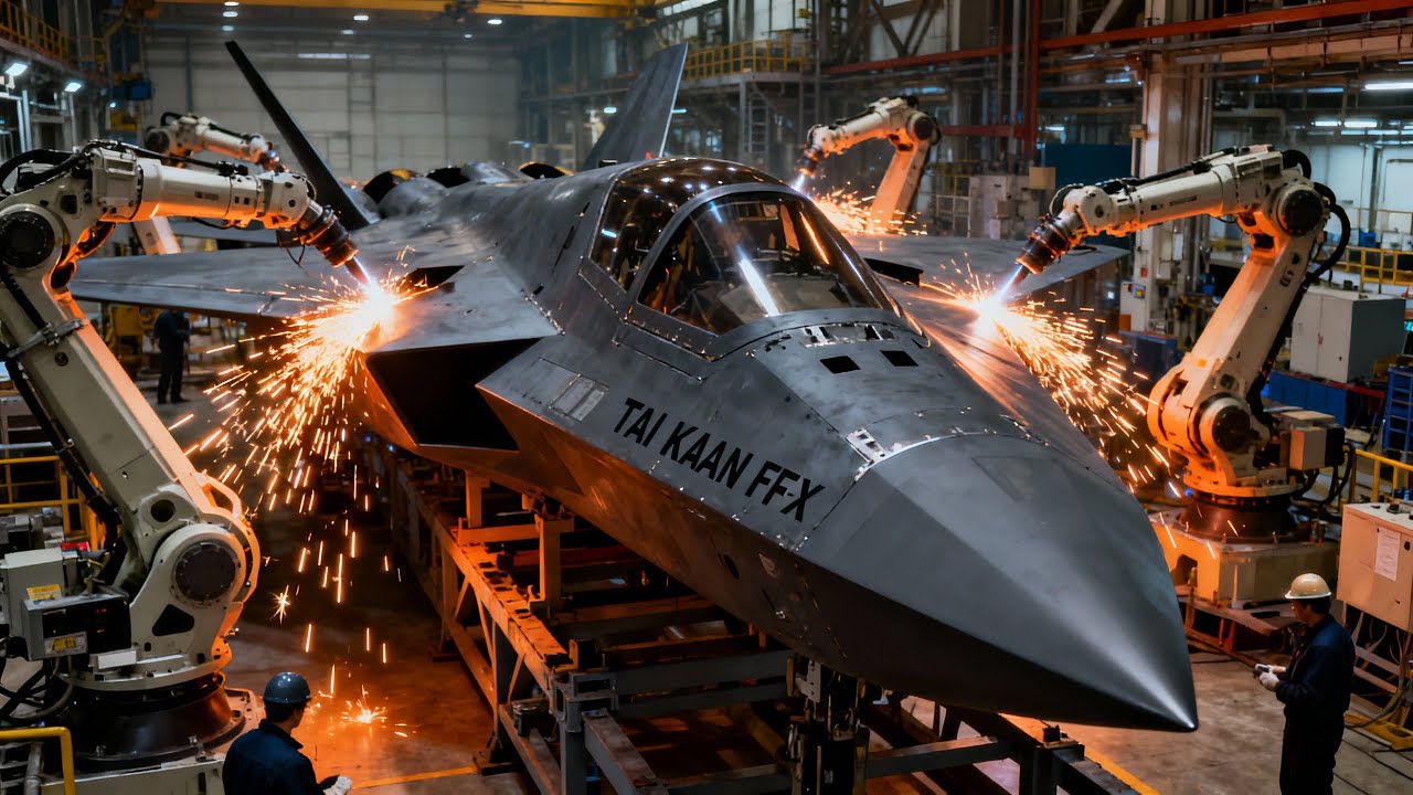 Inside the Secret TAI KAAN Factory | Building Turkey’s 5th Gen Stealth Fighter Rival to the F-35