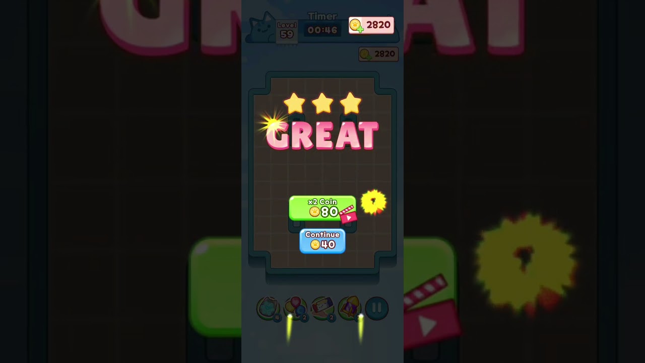 Drop the Cat - Level 59 Walkthrough