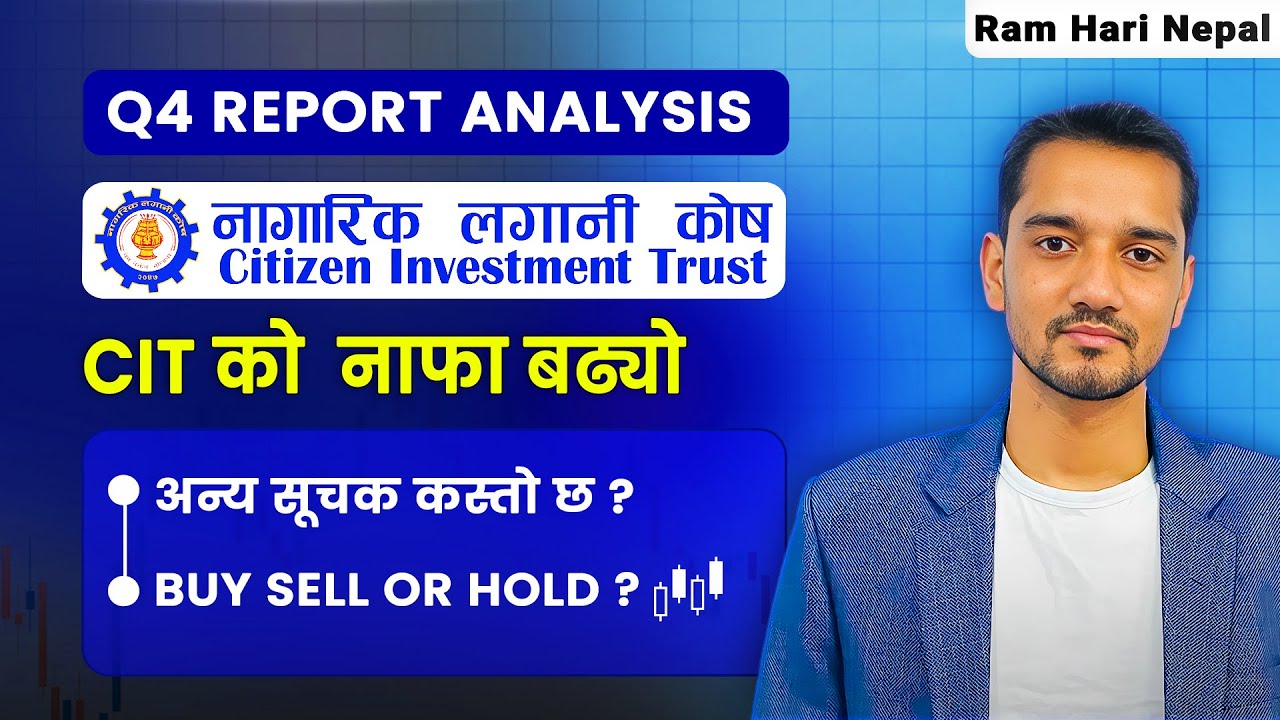 Q4 | CIT (Nagarik Lagani Kosh) fundamental and techncial analysis | Stock Market Analysis