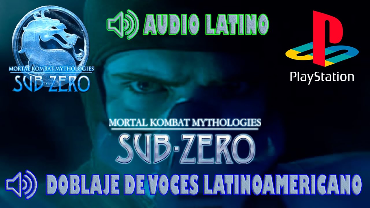 ✅Mortal Kombat Mythologies: Sub-Zero, Doblaje de Voces en Español Latino para 