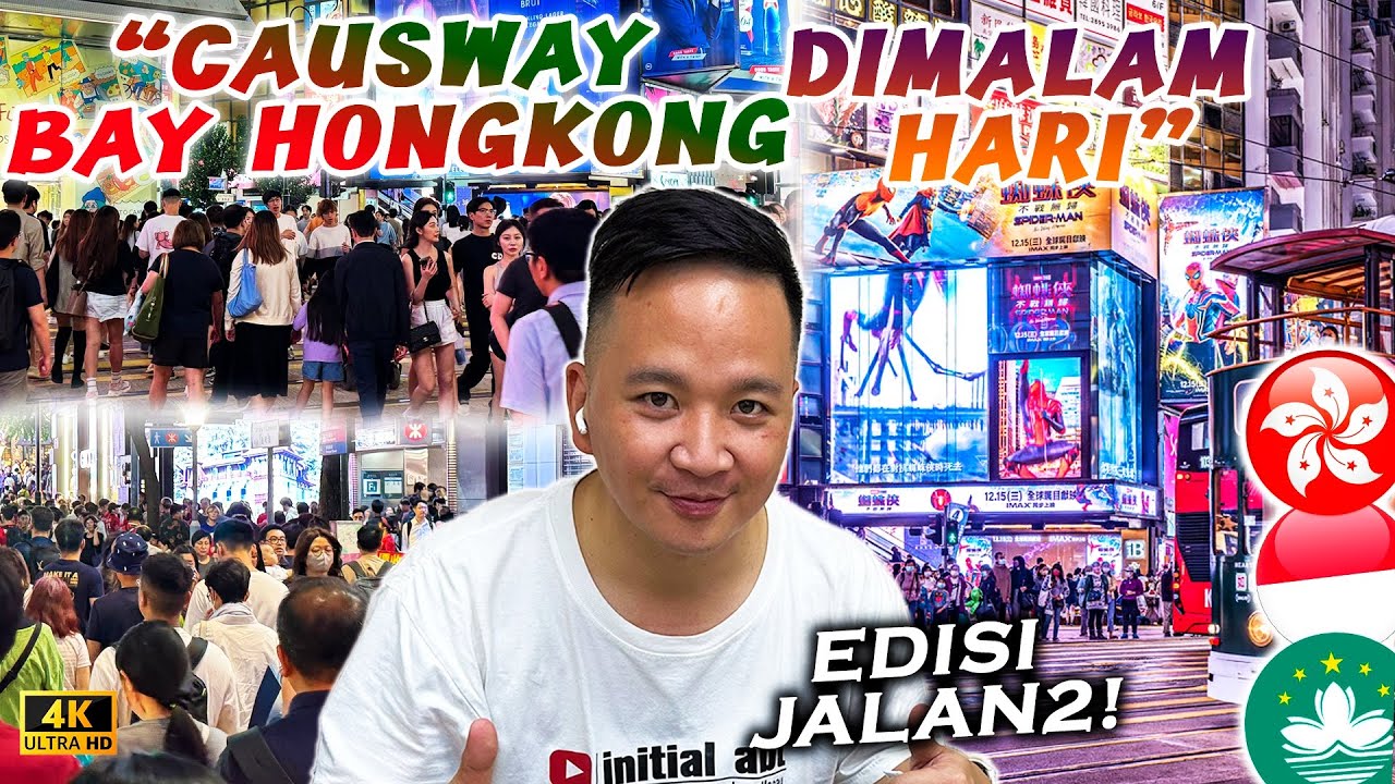 CAUSEWAY BAY HONGKONG DI MALAM HARI., RAMEEE GUYS (EDISI JALAN2)