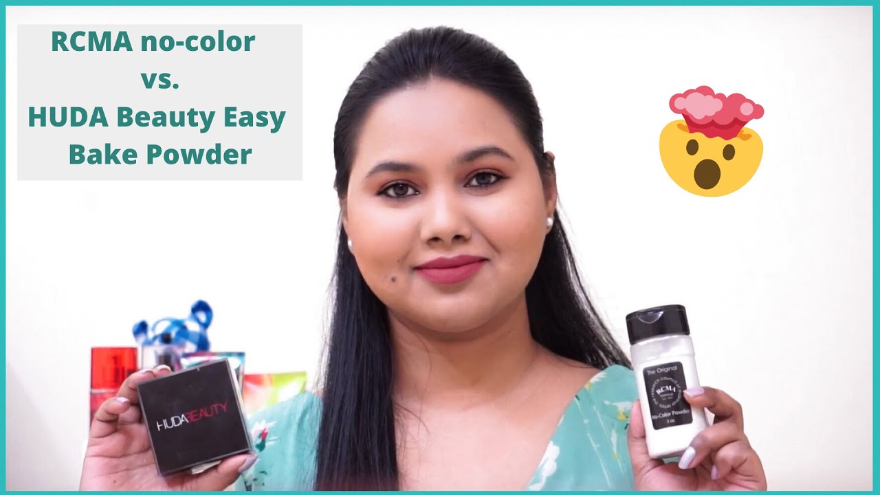 RCMA no-color vs. Huda Beauty Easy Bake Loose Powder! Do they work same?