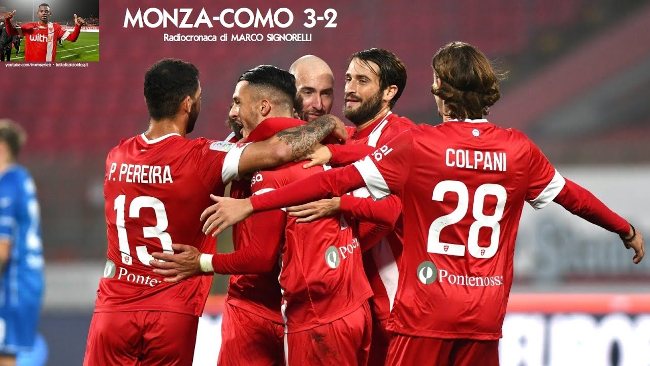 Monza-Como 3-2 - Radiocronaca di Marco Signorelli (21/11/2021) Rai Radio 1