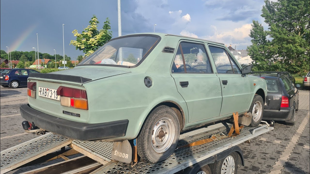 Lovíme Škodovky 18. Škoda 105 S Duchcov