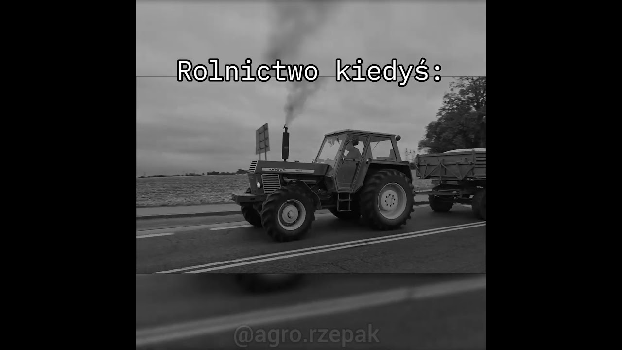 Rolnictwo teraz vs rolnictwo kiedyś #oporowo#agriculture #ursus #teraz #kiedyś #traktor #oldtimes