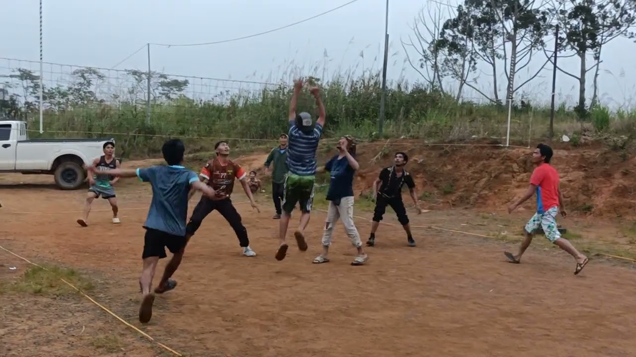 Pamain bola sempar di Kundasang Sabah 2025/Feb/16