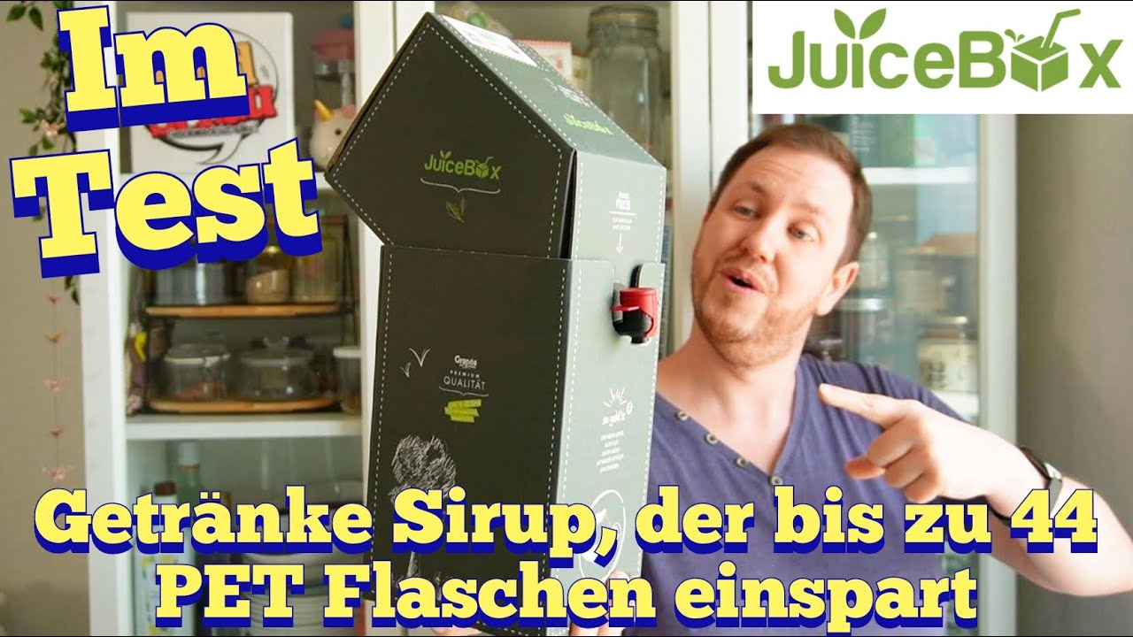 JuiceBox: Der Getränkesirup im Spender im Test