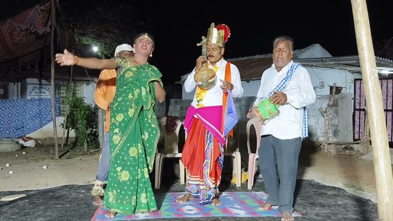 ఈశ్వరిదేవి శివకుమారుడు బుర్రకథ 13//DURGA PRASAD//ADILABAD// #9441183817 #burrakathaadb