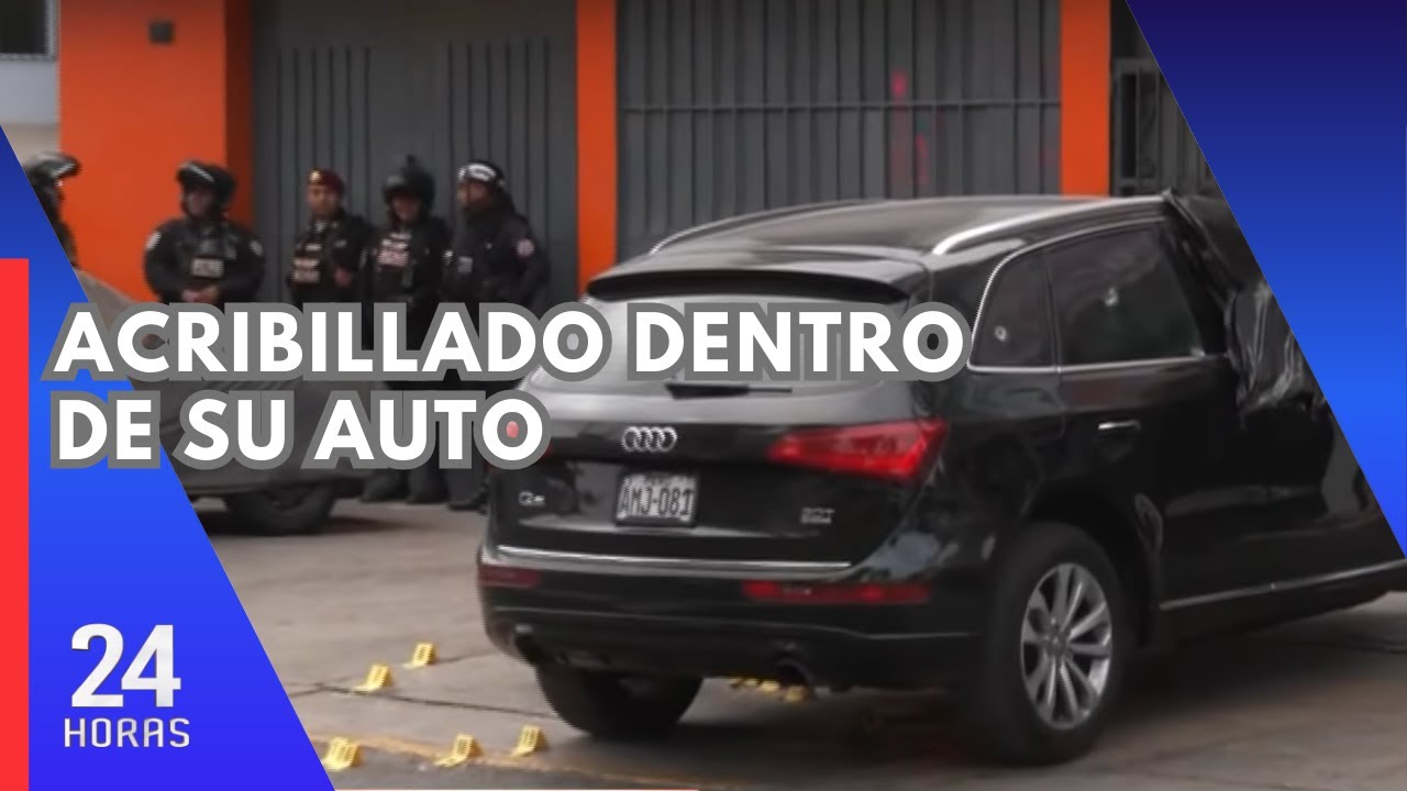 Terror en el Callao: hombre es asesinado a balazos dentro de su camioneta en plena v&iacute;a p&uacute;blica