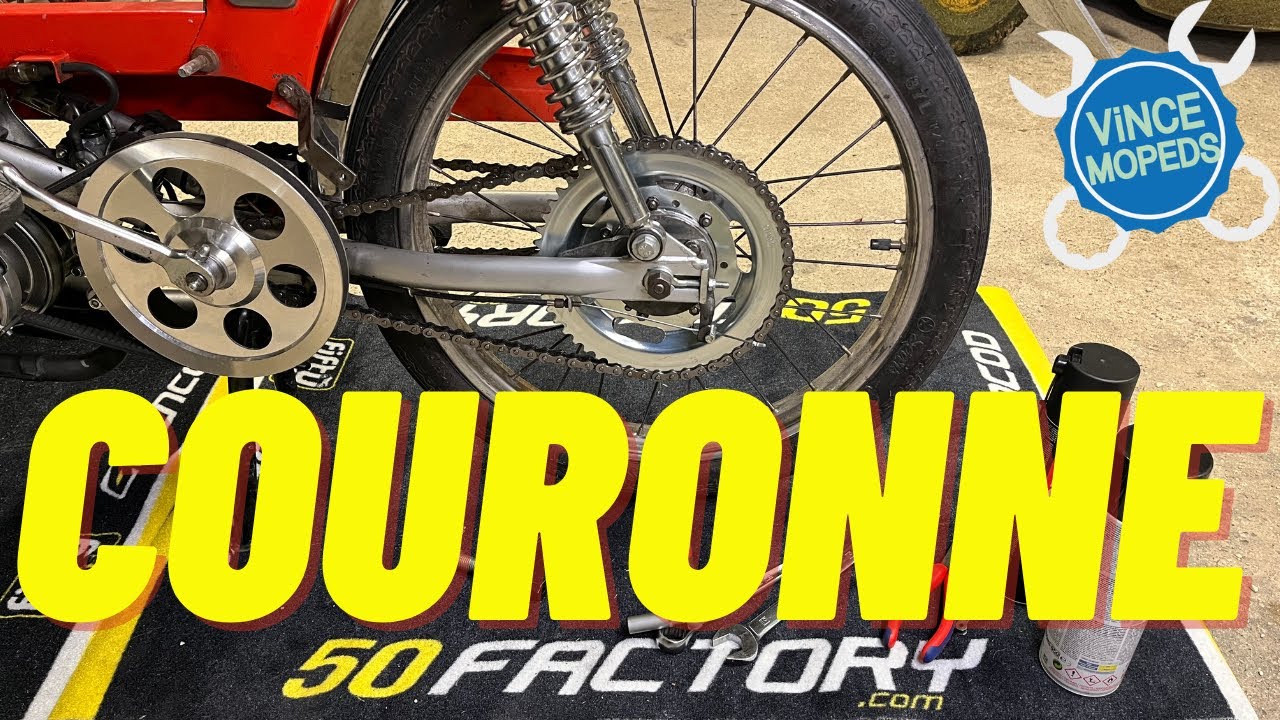 Changer sa couronne de Mobylette