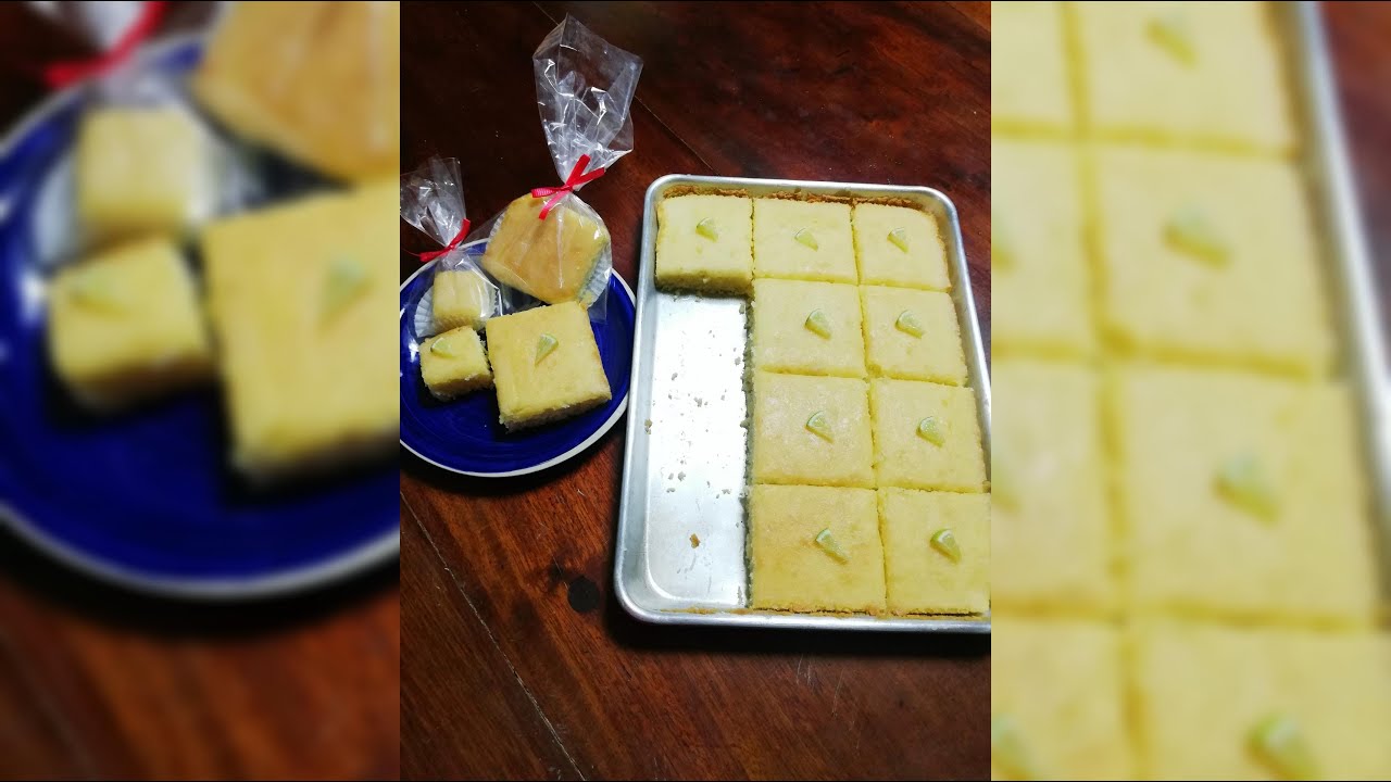Como hacer Cuadritos de Limon