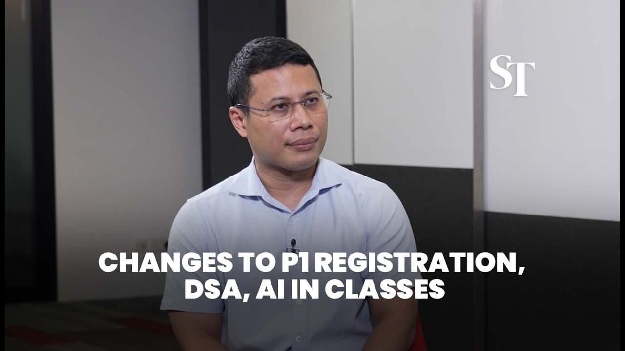 P1 registration, AI and bullying: What Singapore's Education Ministry is planning next