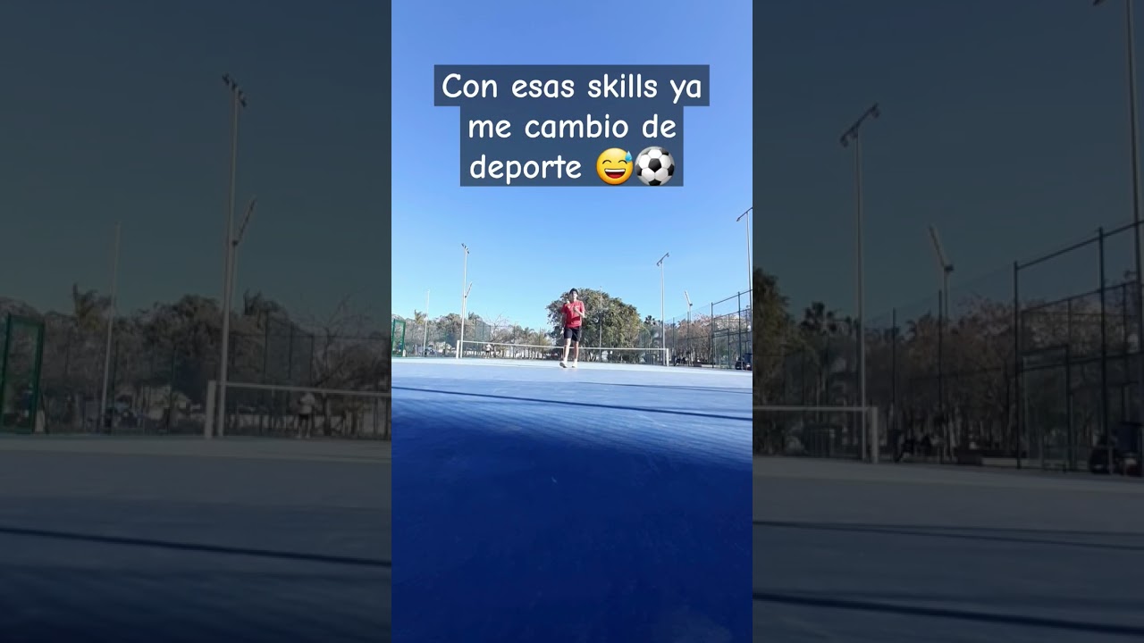 Multideporte...🎾⚽ #shorts #tennisplayer #f&uacute;tbol #skills #soccer #deportes #sport