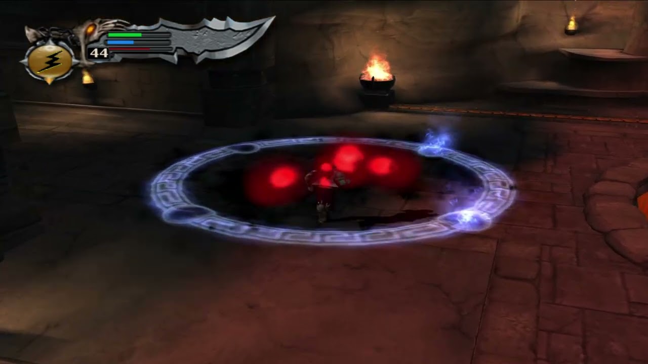 God of War 1 Blade of Artemis Pain Centaur Sacrifice Isolation Strat