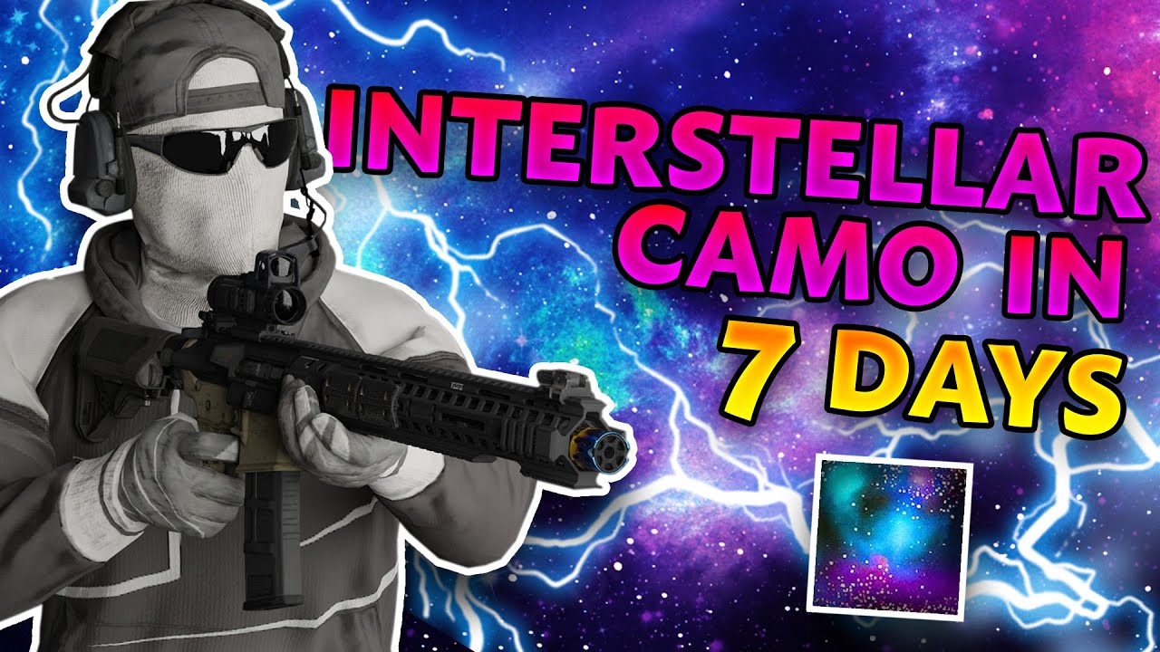 I unlocked the INTERSTELLAR CAMO on MW3 in 7 DAYS!