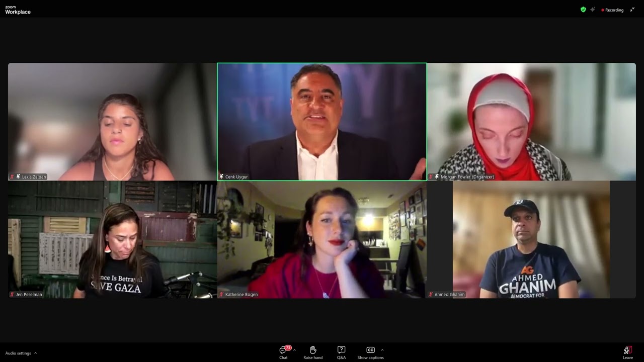Cenk Uygur speaks for #NowOrNever: Ceasefire Day of Action & Fundraising Zoom Webinar 8/01/24