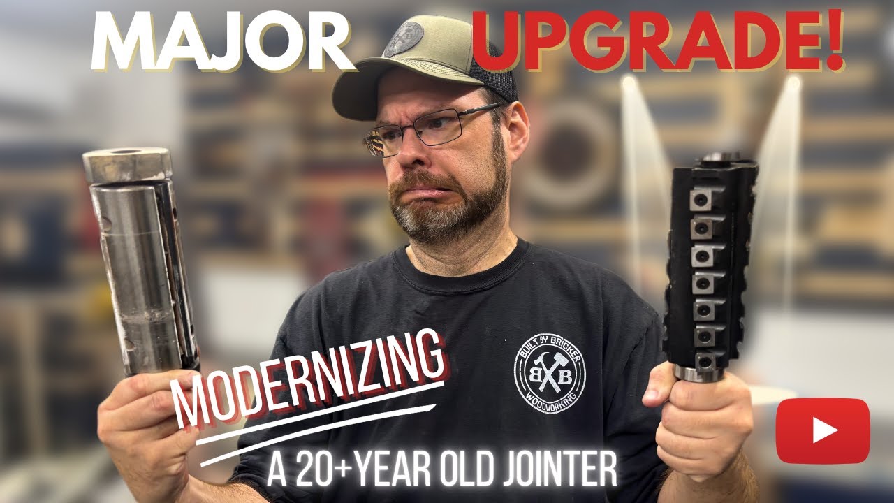Budget Helical Head Upgrade | 20 Yr Old Jet Jointer Glow up!