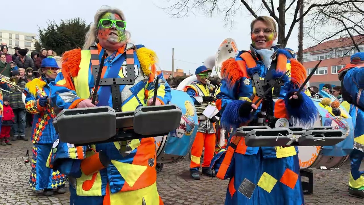 44 Jahre Fellbacher Carneval Club 1981 e.V. - Guggenmusik Hofener Scillamännle, 4K HDR uncut