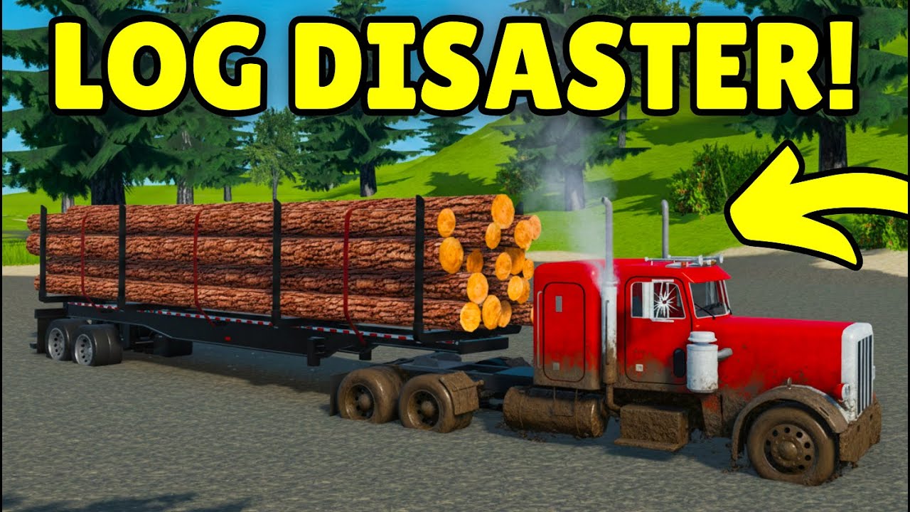 This Log Delivery Was a Complete Disaster in Roblox Southern Mudding Offroading