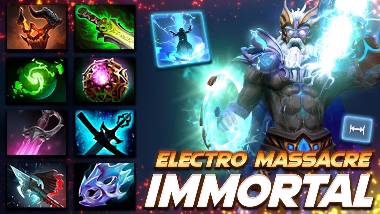 Zeus Immortal Electro Masscre - Dota 2 Pro Gameplay [Watch & Learn]