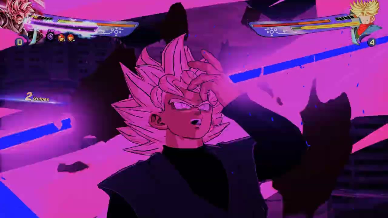 DRAGON BALL  Sparking! ZERO MOD LATINO GOKU BLACK SSJ ROSE VS TRUNKS SSJ RAGE