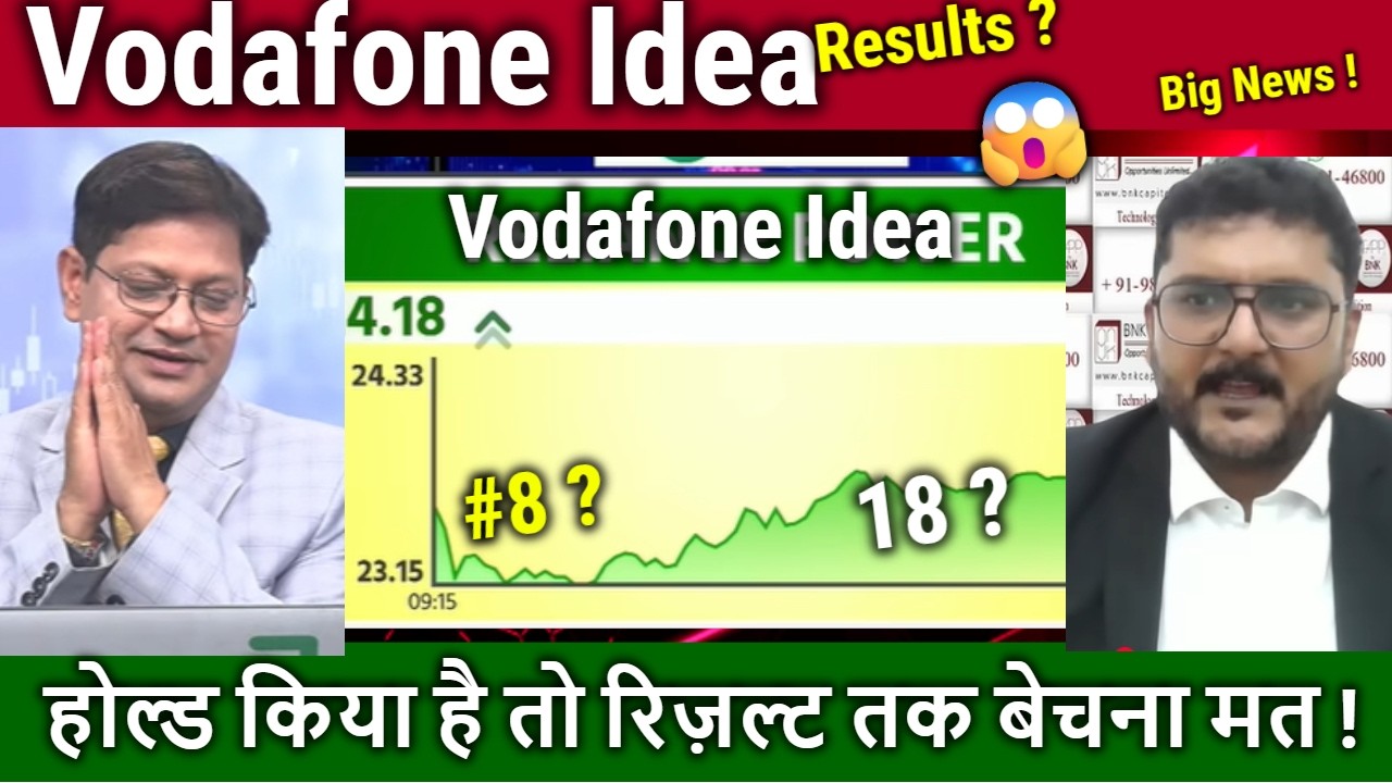 Vodafone Idea Share latest news,Buy or sell ?vodafone iea Analysis,Results date ?/vi share target