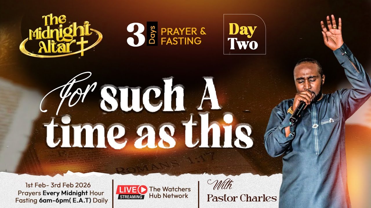 Prayer & Fasting || Day 2 || 02.02.26 - Pastor Charles