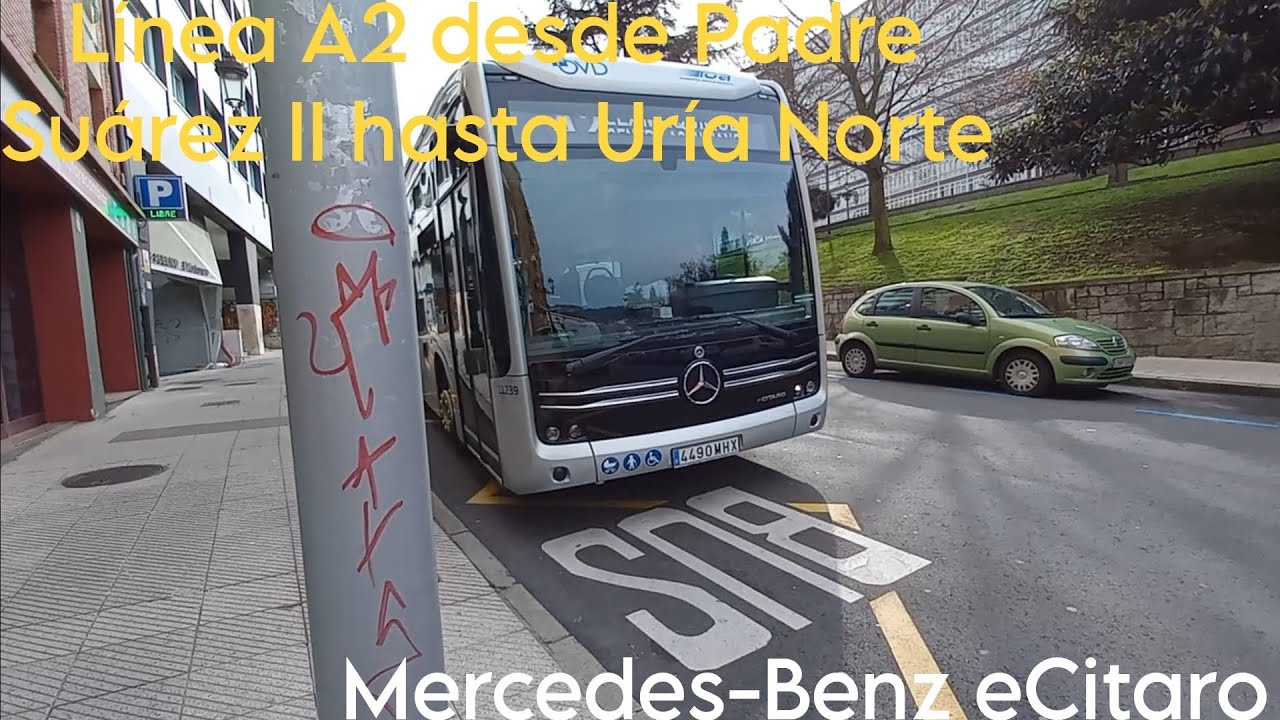 TUA - Viajando en la l&iacute;nea A2 desde Padre Su&aacute;rez II hasta Ur&iacute;a Norte en un Mercedes-Benz eCitaro