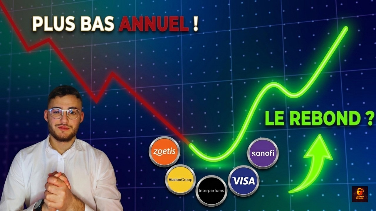 🚨 5 ACTIONS à leurs plus BAS sur 1 AN !! Faut il ACHETER ?! (Analyse + juste prix)