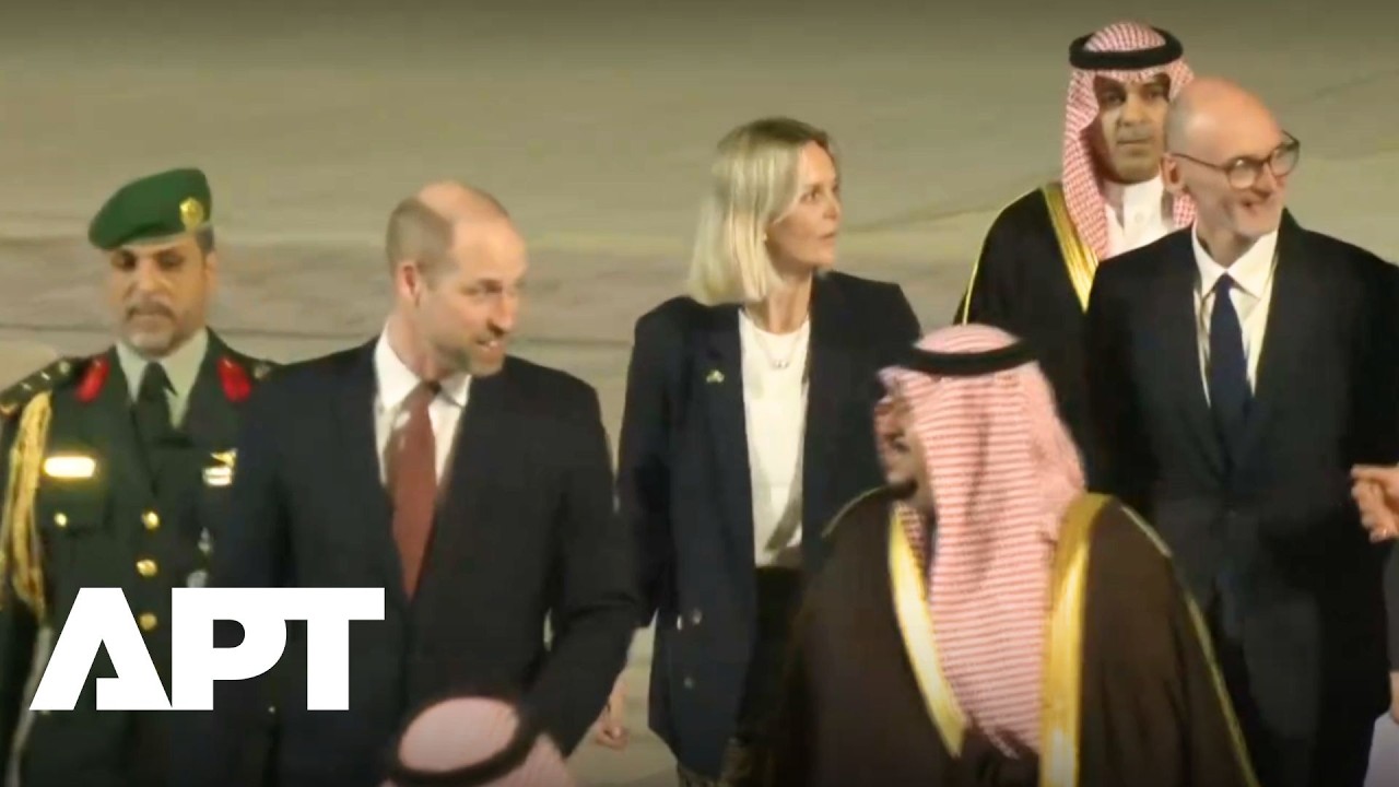 WATCH: Prince William Touches Down in Riyadh to Boost UK&ndash;Saudi Relations | APT