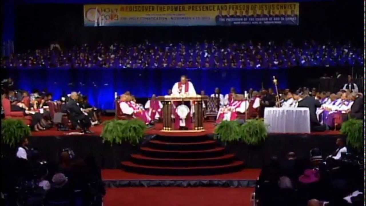 COGIC 106th Holy Convocation 2013 - Bishop Macklin & The 