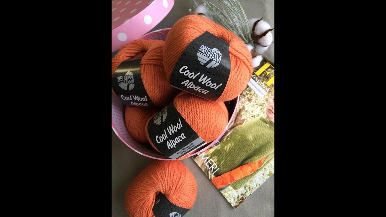 Обзор пряжи Lana Grossa Cool Wool Alpaca.