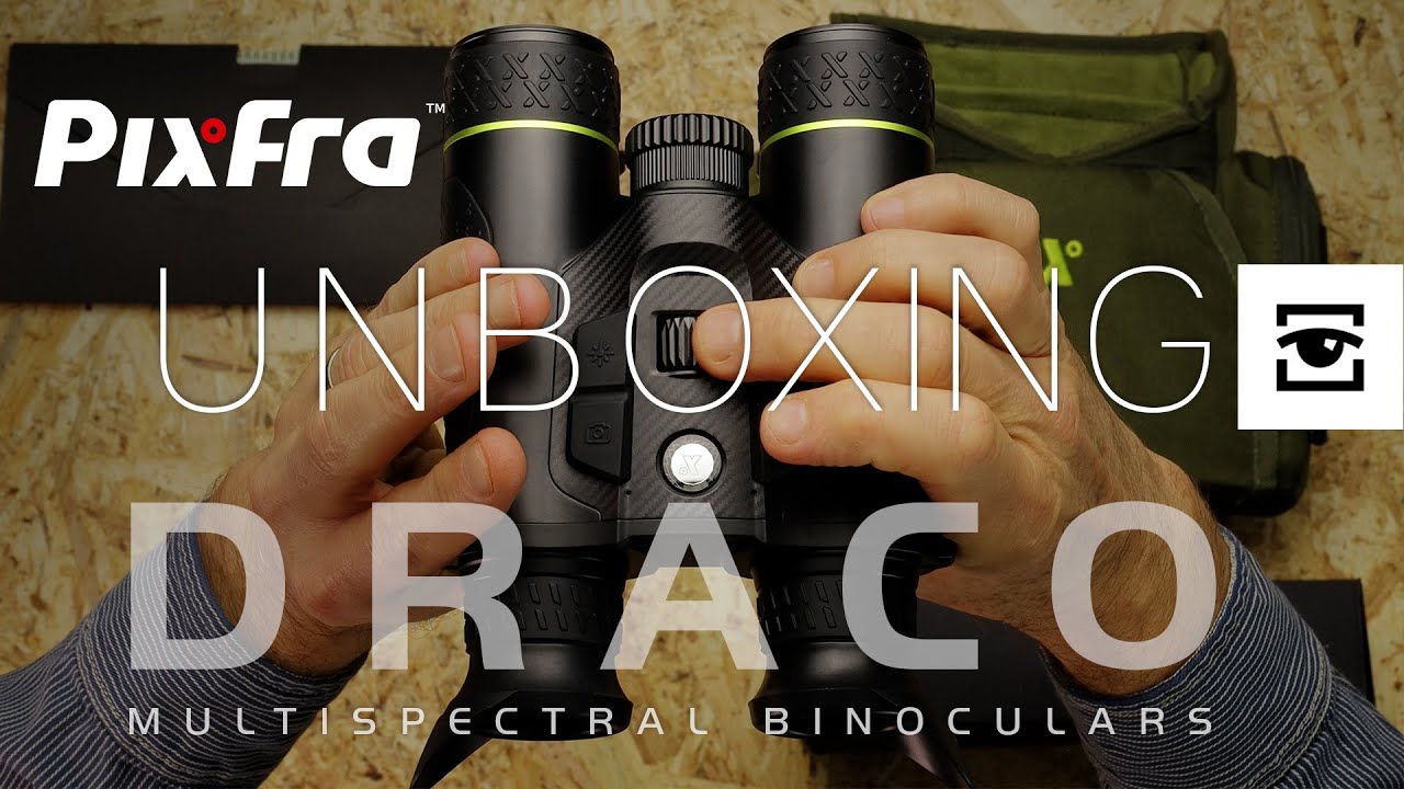 UNBOXING Draco. The new thermal & digital, multispectral binoculars from Pixfra