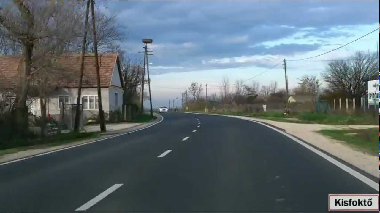 main road 51 Kalocsa - Solt_Hungary