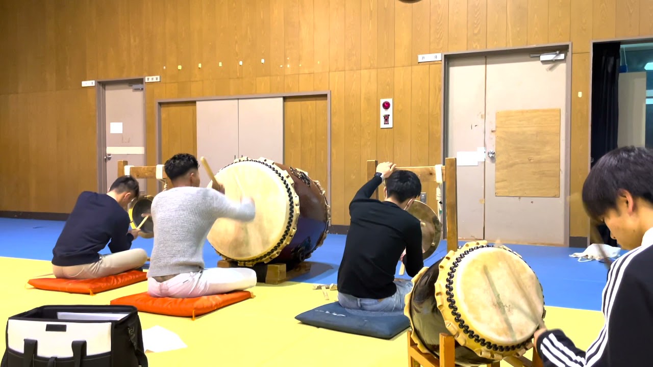 毎週１回本気のだんじり囃子練習風景　裏・ぢきぢん・油・桜