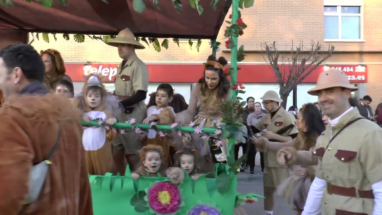 Desfile de Carnaval  en Peralta Navarra 17 02 2024