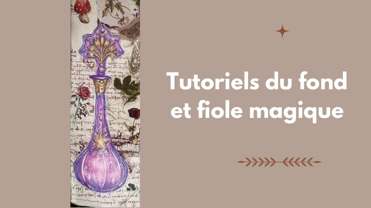Je reprends le désastre et tuto fiole