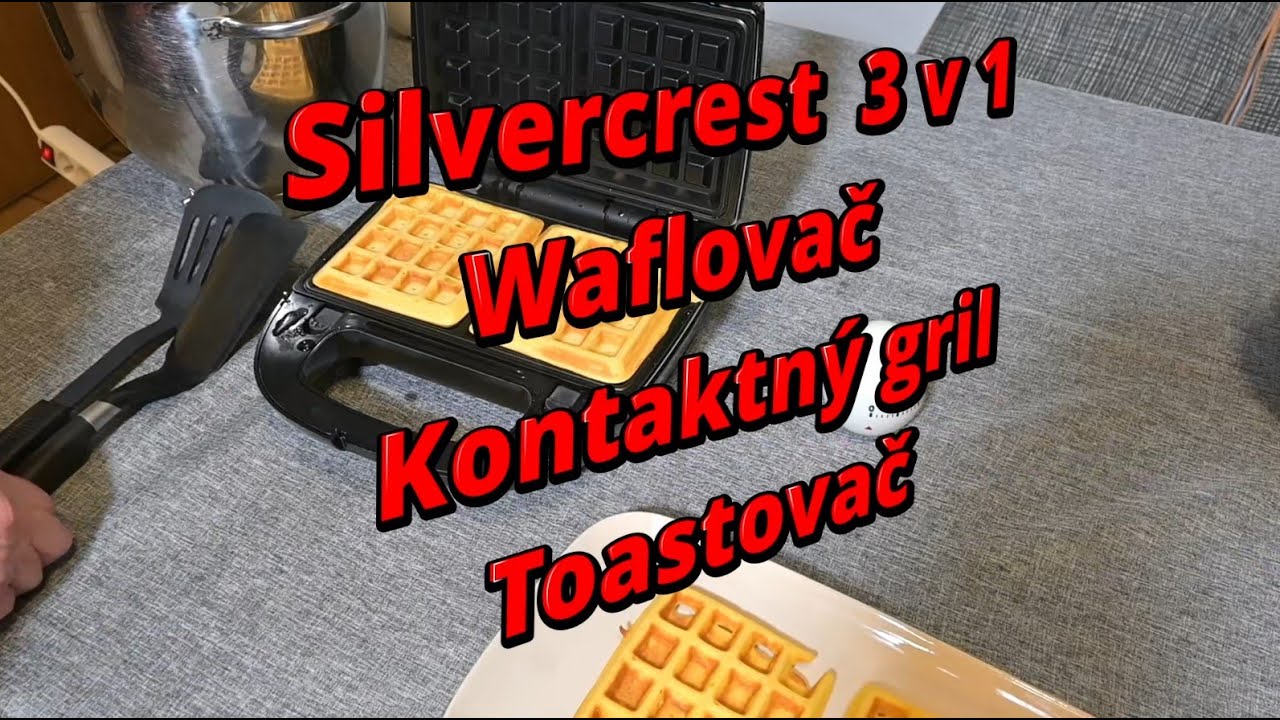 Multifunkčný toastovač Silvercrest z Lidla