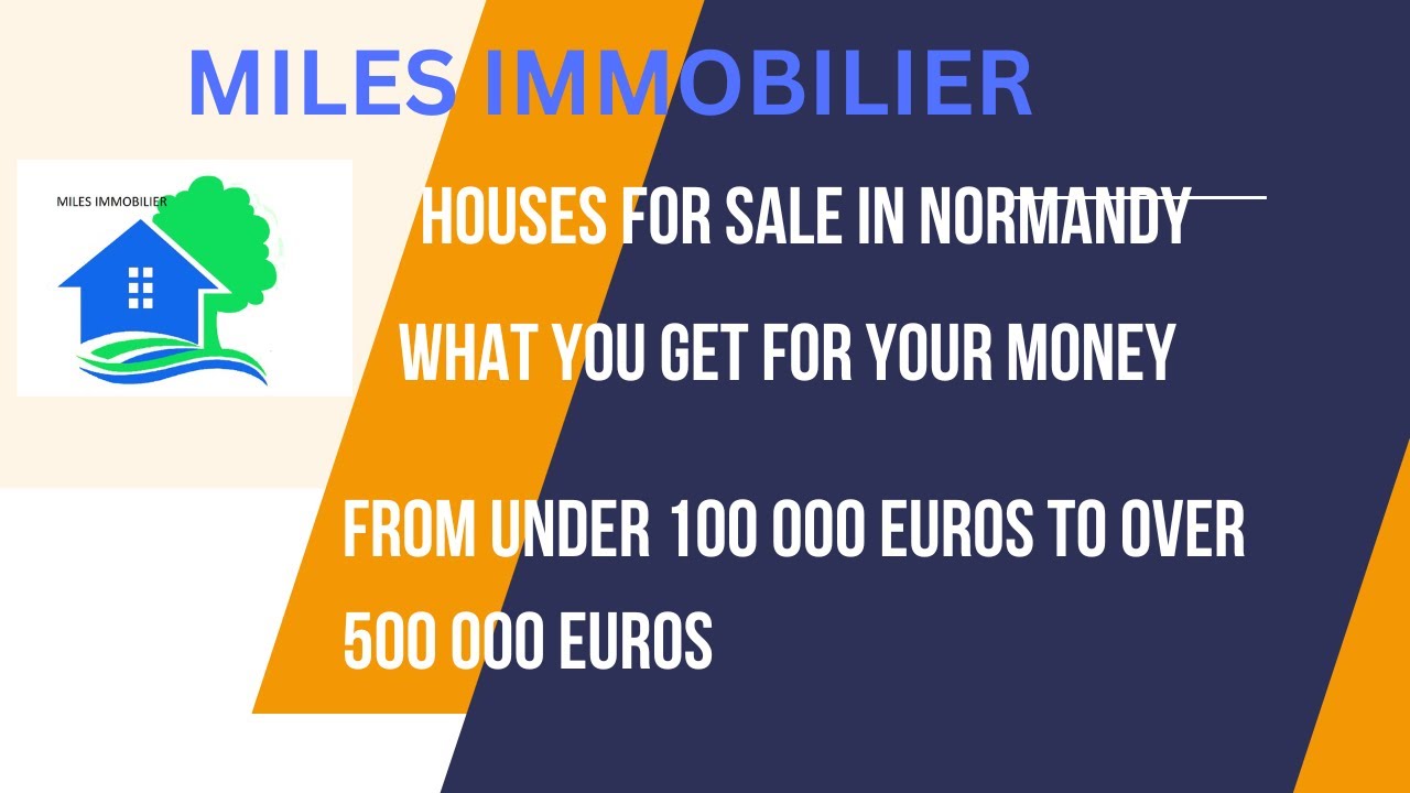Houses for sale in Normandy at various budget levels - see what you get for your money