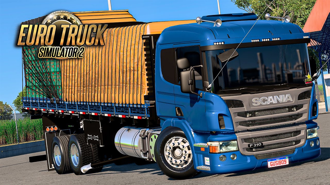 Scania P310 Carregada de Tomate - Euro Truck 2 Mods 1.53