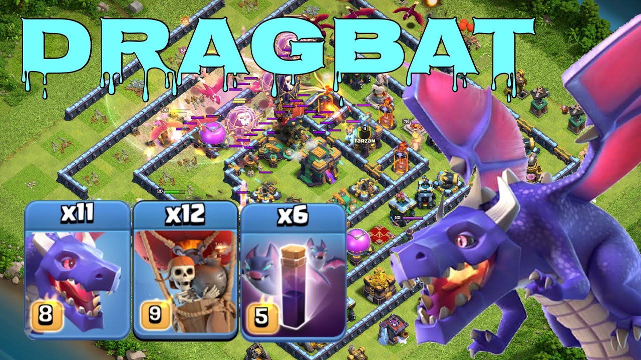 Cwl + Legend League Hits! Th14 'DragBat'  Attack Strategy 2021 June! Clash Of Clans