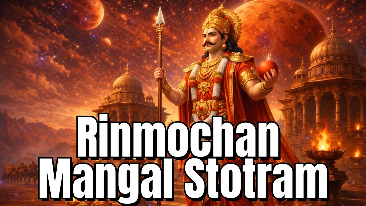 Rinmochan Mangal Stotram | Mangal Graha Stotram for Debt Relief | Financial Problems 🕉️